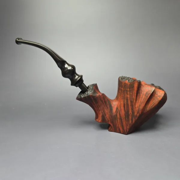 Preben Holm Fancy Matt (C5) XL Smooth Freehand Sitter Estate Briar Pipe, Unsmoked - Image 8