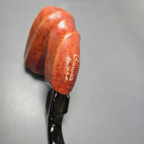 JM Boswell 2001 Spot Carved Oom Paul Estate Briar Pipe, American Estates - Image 8