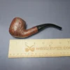 Sasieni Family Era Four Dot Ruff Root Stratford Sandblasted Bent Billiard Estate Briar Pipe, English Estates - Image 8