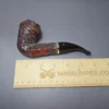 Peterson Kinsale XL26 Rusticated Stack Bulldog Estate Briar Pipe, Irish Estates - Image 8