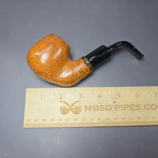 JM Boswell 2012 Spot Carved Oom Paul Estate Briar Pipe, American Estates - Image 8