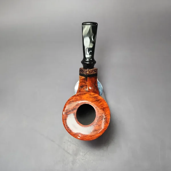 Nording Nosewarmer 3 2 Smooth Dublin w/ Black Palm Estate Briar Pipe, Unsmoked - Image 8