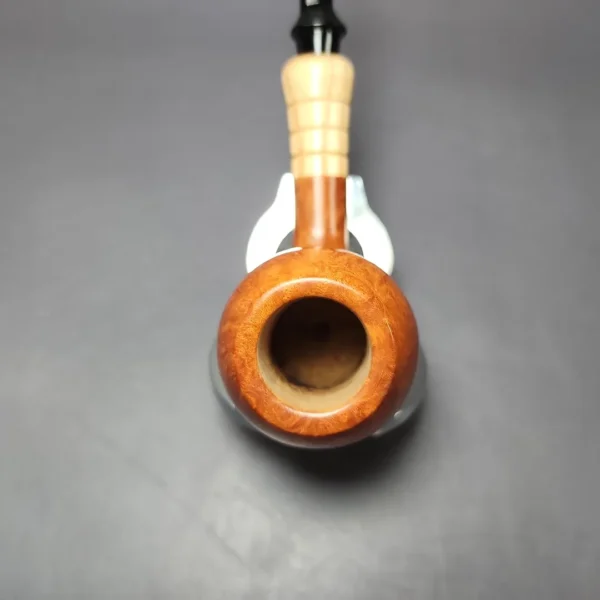 Mimmo Provenzano B Smooth Acorn w/ Olivewood Estate Briar Pipe, Unsmoked - Image 8