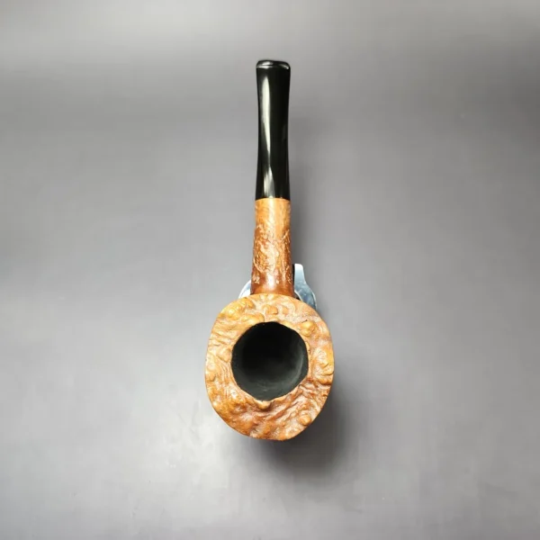 Savinelli XL Partially Sandblasted Freehand 5 Estate Briar Pipe, Italian Estates - Image 8