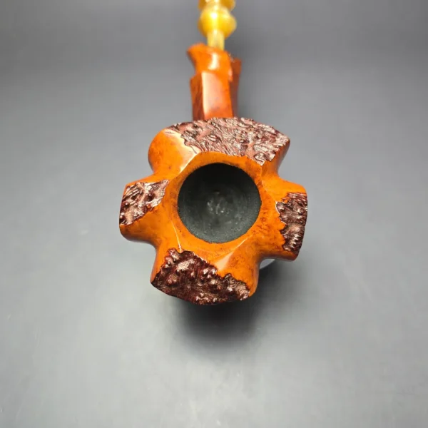 Preben Holm Fancy Grade 300 Smooth Freehand Estate Briar Pipe, Unsmoked - Image 8