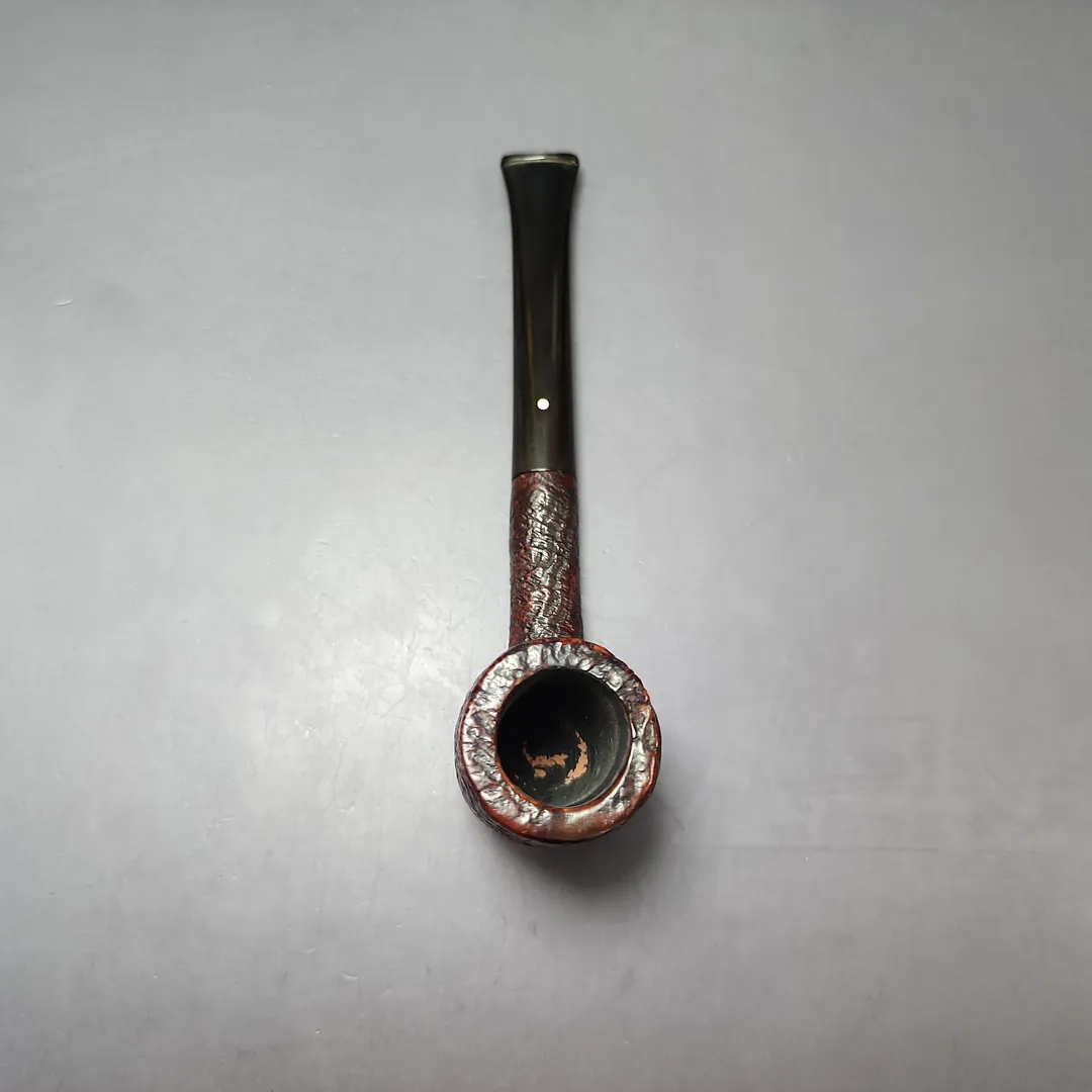 Dunhill 1960 Shell Briar 251 Sandblasted Billiard Estate Briar Pipe, English Estates - Image 8