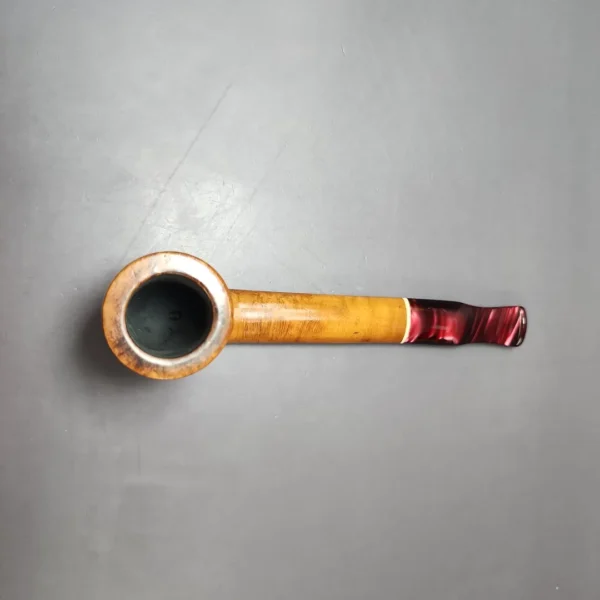 Edward's XL Smooth Lumberman w/ Acrylic Estate Briar Pipe, American Estates - Image 8