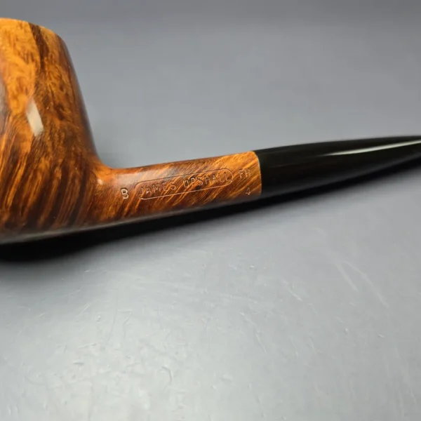 James Upshall B Grade Smooth Panel Shank Pot Estate Briar Pipe, English Estates - Image 8
