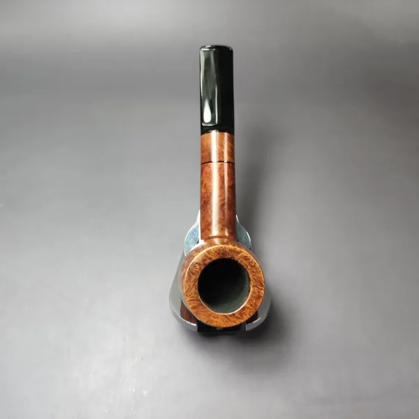 Ser Jacopo Pre-1994 Smooth Apple w/ Briar Insert Estate Briar Pipe, Italian Estates - Image 8