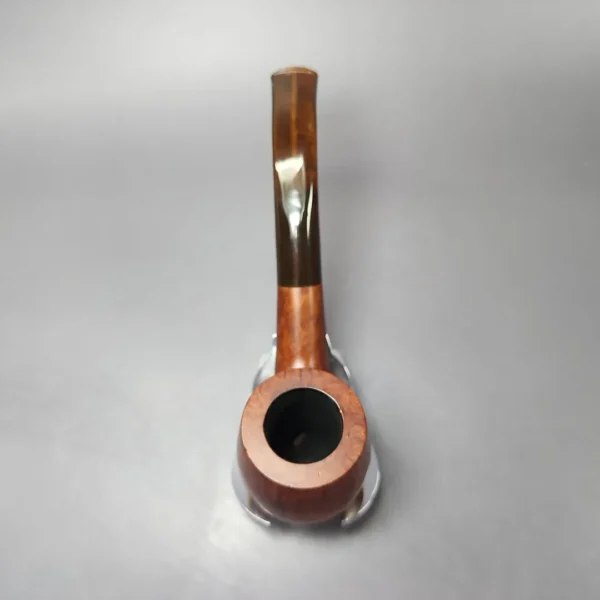 Edward's Large Smooth Bent Billiard Estate Briar Pipe, American Estates - Image 8