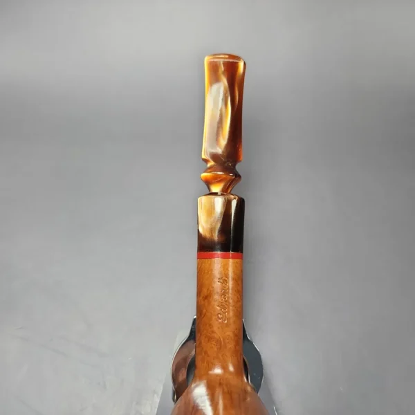 Edward's XL Smooth Lumberman w/ Acrylic Estate Briar Pipe, American Estates - Image 7