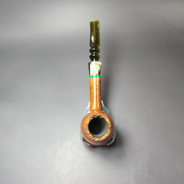Edward's XL Smooth Egg w/ Acrylic Estate Briar Pipe, American Estates - Image 8