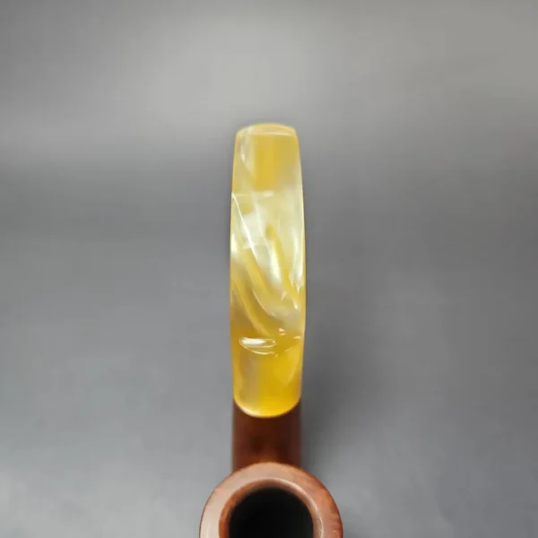 Savinelli Oscar Lucite 604 KS Smooth Oom Paul Estate Briar Pipe, Italian Estates - Image 8