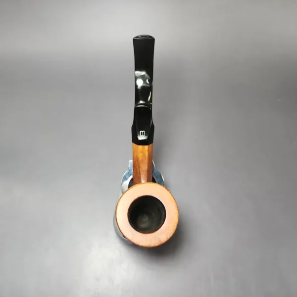 Preben Holm Wengholt Unique Straight Grain Smooth Freehand Estate Briar Pipe, Danish Estates - Image 8