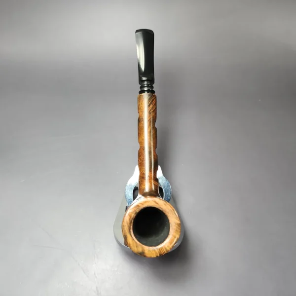 Kaywoodie Ruf-Tone Rusticated Lumberman Estate Briar Pipe, American Estates - Image 8