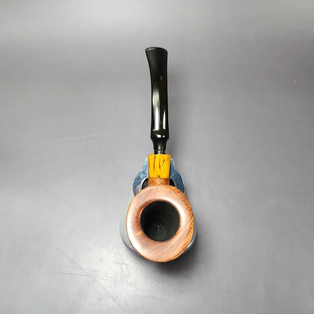 Hilson Unicorn 272 Smooth Dublin w/ Pipenite Estate Briar Pipe, Belgian Estates - Image 8