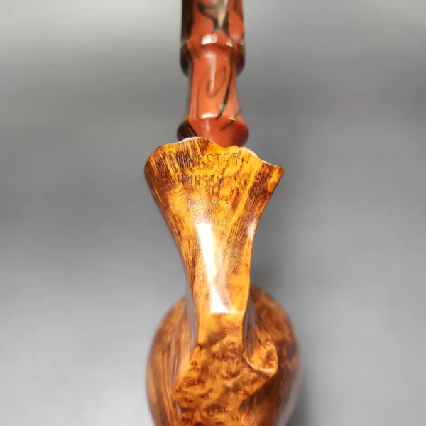 Preben Holm Rungsted Norseman XL Smooth Freehand Estate Briar Pipe, Unsmoked - Image 8