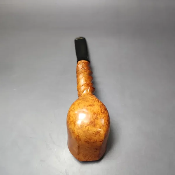 Preben Holm Wengholt Collector 400 Smooth Spiral Billiard Estate Briar Pipe, Unsmoked - Image 8
