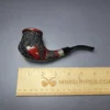 Don Carlos One Note Partially Rusticated Pot w/ Silver Estate Briar Pipe, Italian Estates - Image 8