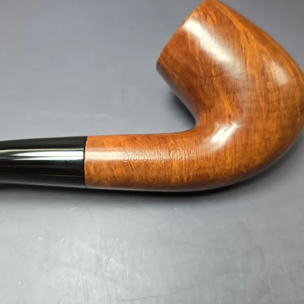 Dunhill 1975 Root Briar 120 (Large) Smooth Bent Billiard Estate Briar Pipe, English Estates - Image 8
