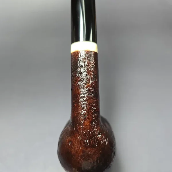 BST (Todd Bannard) 1 Foot Grade Large Sandblasted Dublin w/ Antler Estate Briar Pipe, Unsmoked - Image 8