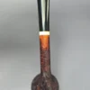 Emiliano Featherweight Sandblasted Cutty w/ Bone Handmade Briar Pipe, New - Image 8