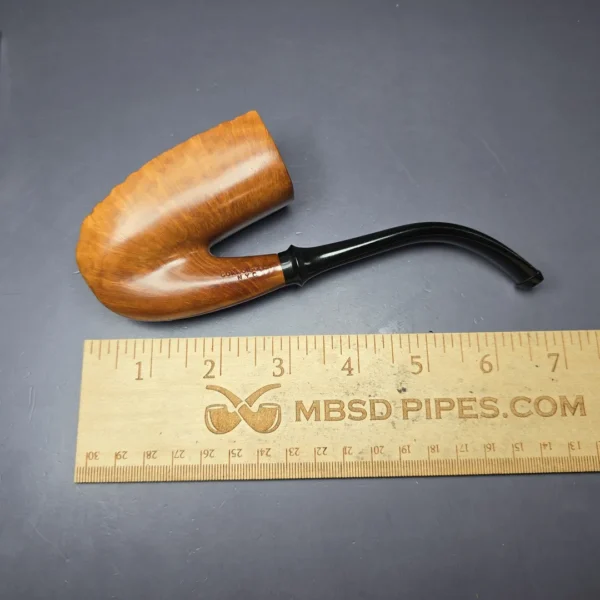 Ed Burak Connoisseur Smooth Oom Paul w/ Plateaux Estate Briar Pipe, Unsmoked - Image 8