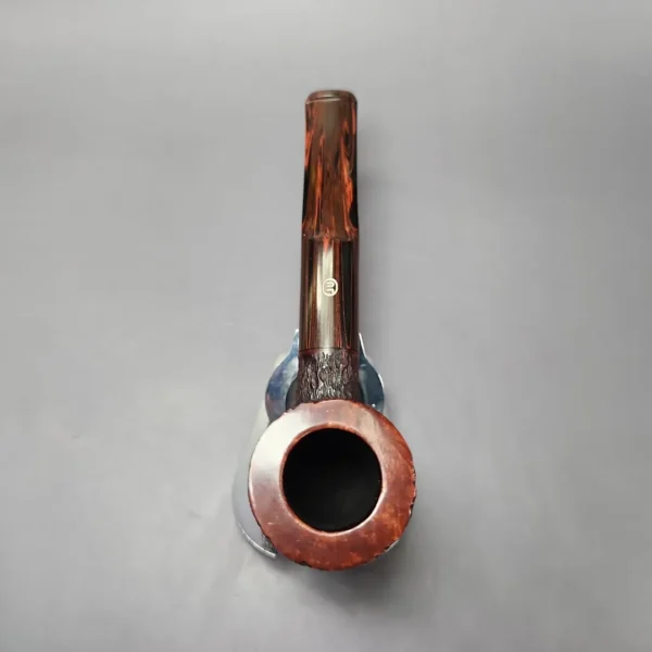 James Upshall Bark EXL Rusticated Poker w/ Cumberland Estate Briar Pipe, Unsmoked - Image 8