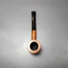 Unknown Smooth Pot Sitter Estate Briar Pipe, Other Estates - Image 8