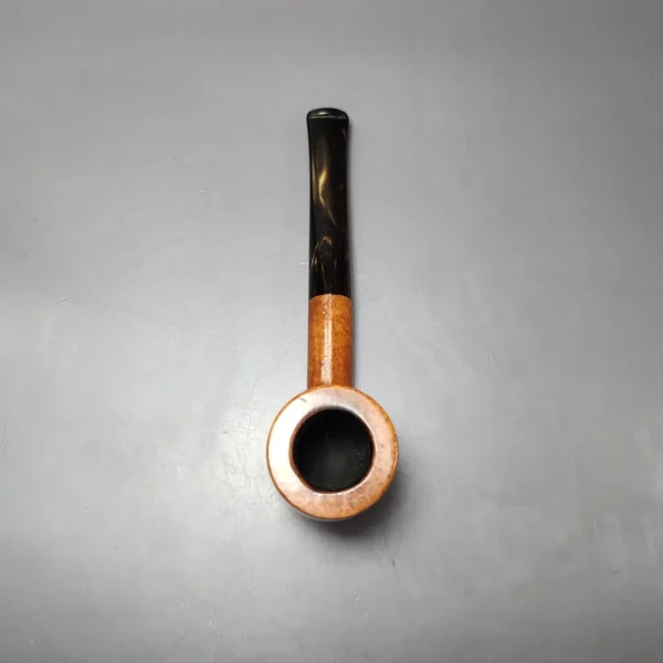 Unknown Smooth Pot Sitter Estate Briar Pipe, Other Estates - Image 8