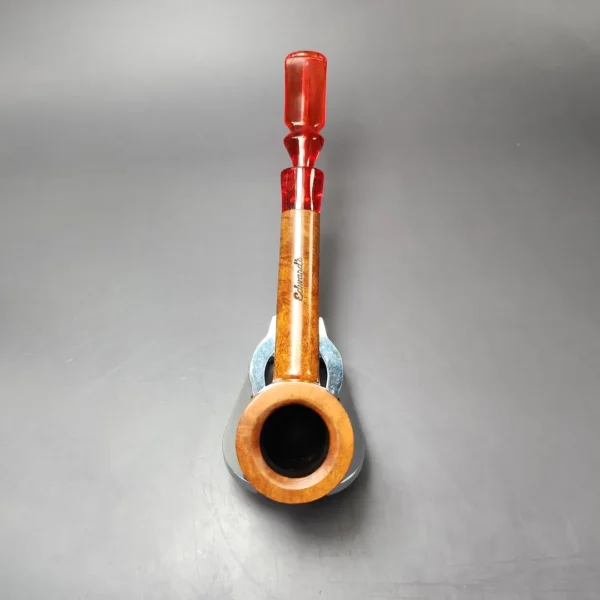 Edward's XL Smooth Lumberman w/ Acrylic Estate Briar Pipe, American Estates - Image 8