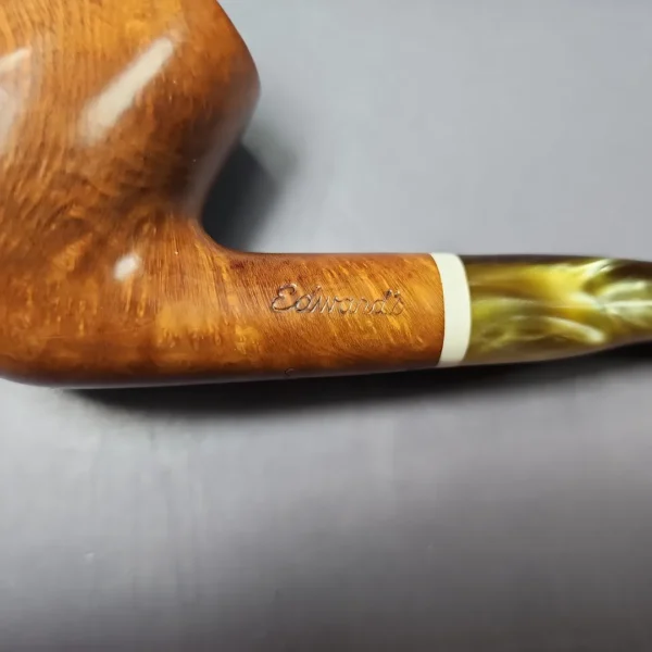 Edward's Smooth Bent Billiard Estate Briar Pipe, American Estates - Image 9