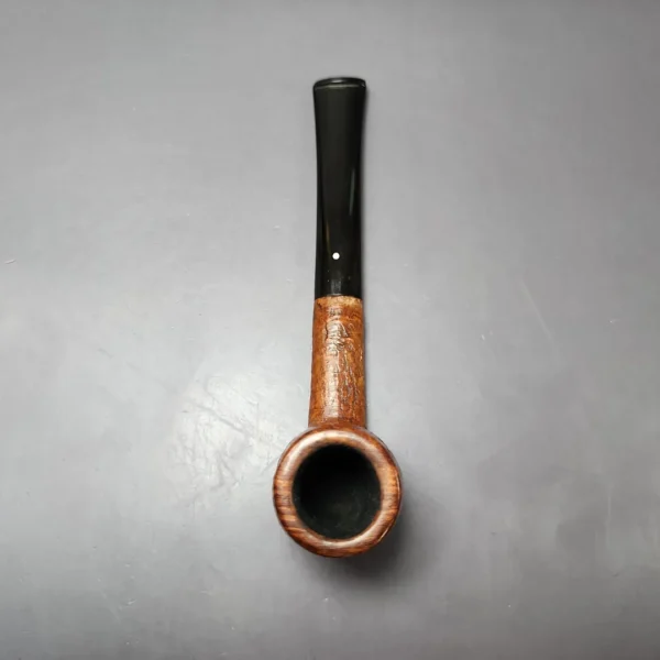 Dunhill Tanshell Sandblasted Oval Shank Billiard Estate Briar Pipe, English Estates - Image 8