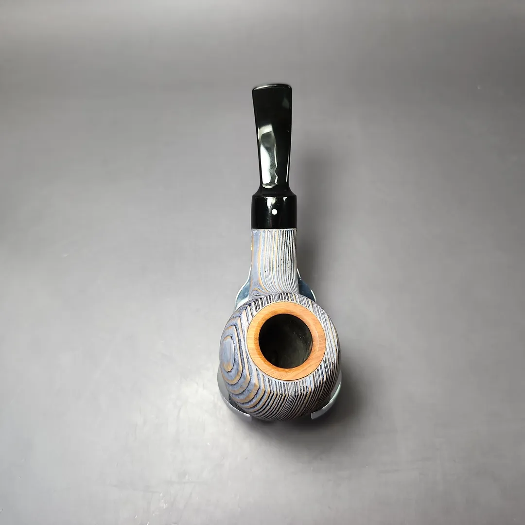 Vauen Patina 237 Sandblasted Apple Estate Briar Pipe, Unsmoked, 9mm - Image 8