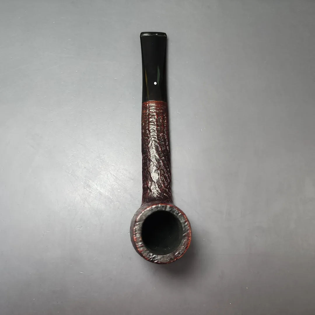 Dunhill 1978 Shell Briar 61091 Sandblasted Canadian Estate Briar Pipe, English Estates - Image 8