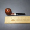 Elwood (Ferndown) Smooth Bulldog w/ Silver Estate Briar Pipe, English Estates, 9mm - Image 8
