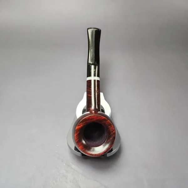 BBB Filter Deluxe D 7268 Smooth Rhodesian Estate Briar Pipe, Unsmoked, 6mm - Image 8