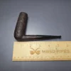 Pipe Dan Dan Shape Chimney 98 Sandblasted Stack Estate Briar Pipe, Danish Estates - Image 8