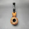Nording Spruce Cone Partially Rusticated Freehand Estate Briar Pipe, Unsmoked - Image 8