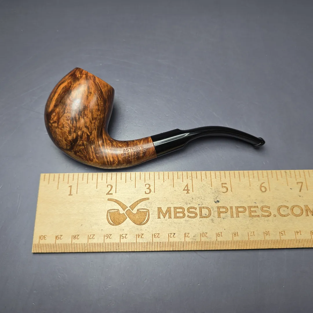 Astleys Smooth Egg Estate Briar Pipe, English Estates - Image 8
