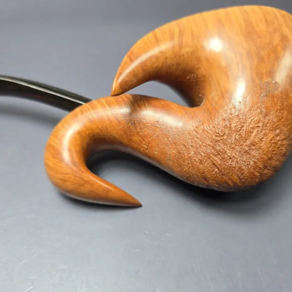 Trever Talbert 2003 Halloween Pipe "Dhole" Freehand Estate Briar Pipe, Unsmoked - Image 8