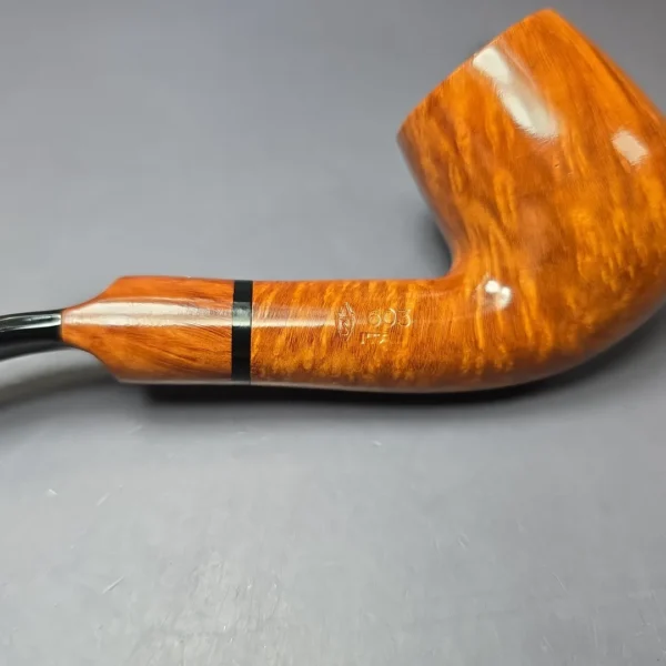 Savinelli New Art 603 Smooth Bent Billiard Estate Briar Pipe, Unsmoked, 6mm - Image 8