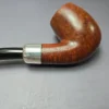 Dunhill 1971 Root Briar 101 Bent Billiard w/ Silver Estate Briar Pipe, English Estates - Image 8