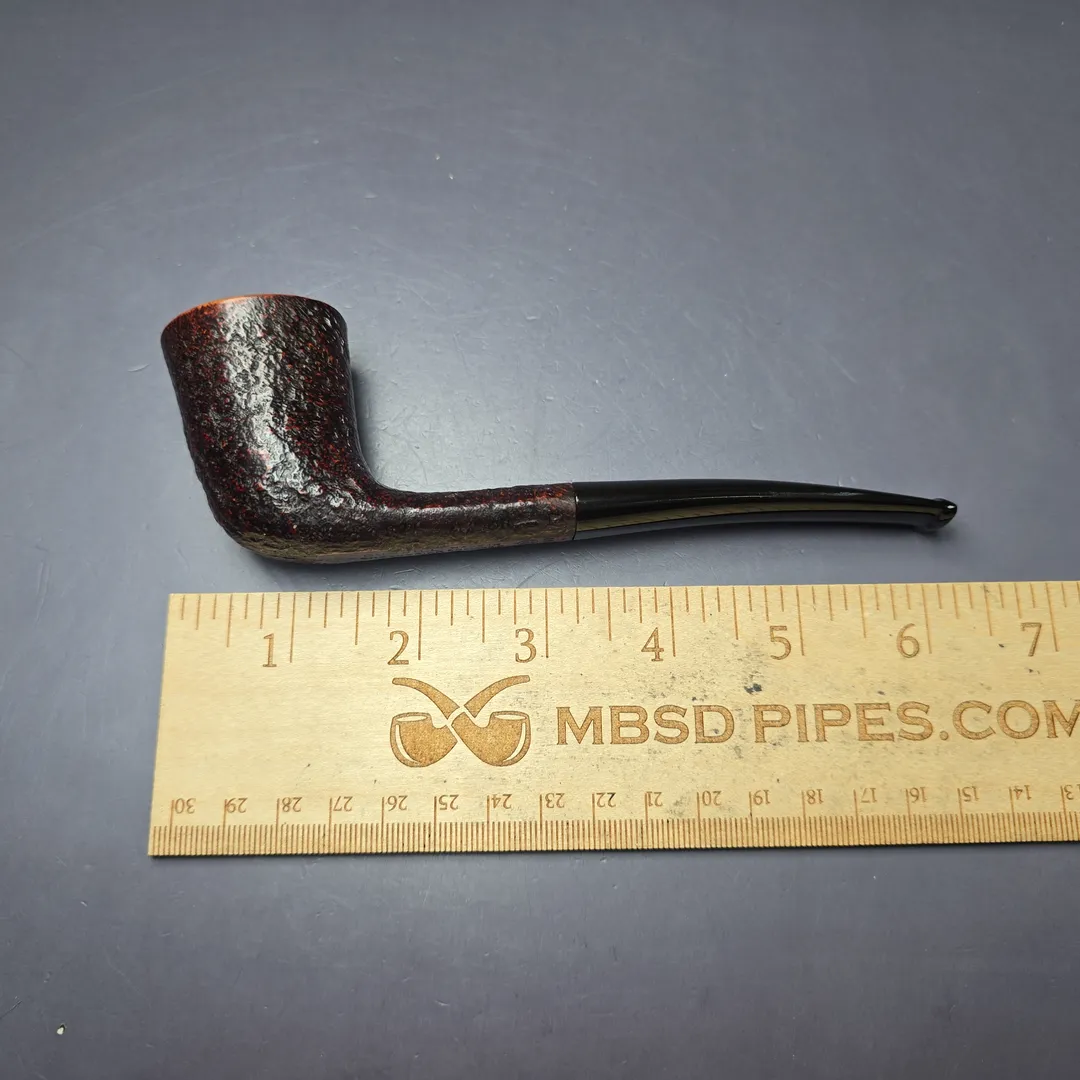 Dunhill 1970 Shell Briar 795 Sandblasted Zulu Estate Briar Pipe, English Estates - Image 8