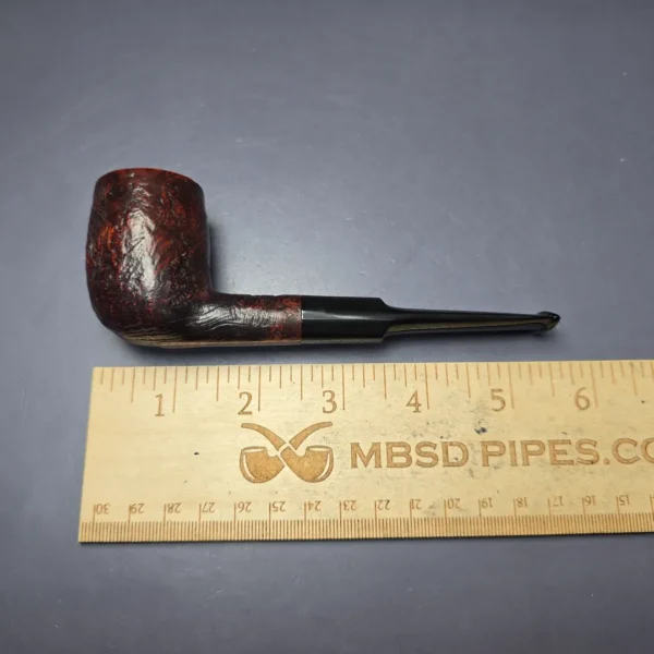 Dunhill 1965 Shell Briar 659 Sandblasted Billiard Estate Briar Pipe, English Estates - Image 8