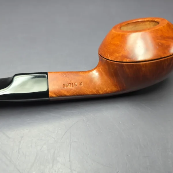 Brebbia Serie X 624 Smooth Bulldog Estate Briar Pipe, Unsmoked, 9mm - Image 8