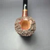 Bonfiglioli 2022 Free Form Sandblasted Dublin Estate Briar Pipe, Unsmoked - Image 8