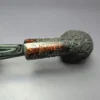 Herriot Pipes Rusticated Rhodesian Nosewarmer Handmade Briar Pipe, New - Image 8