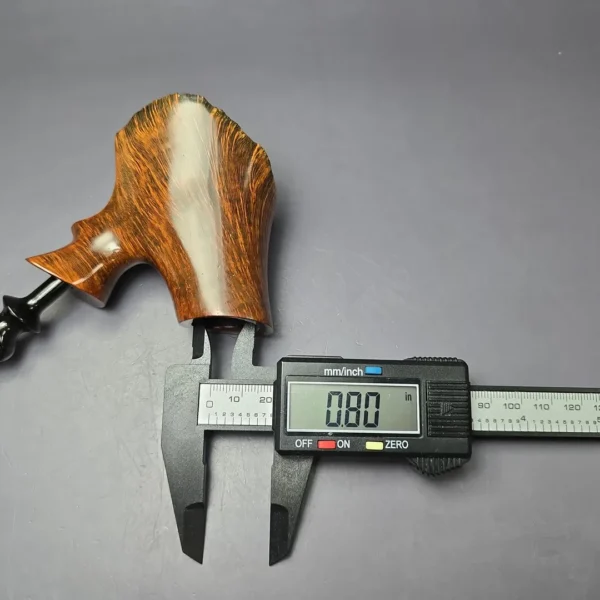 Preben Holm Private Collection (B) XL Smooth Volcano Estate Briar Pipe, Unsmoked - Image 8