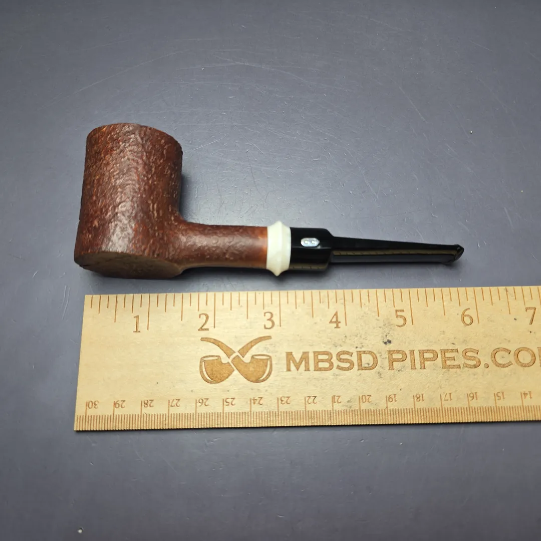 Chacom Pirate 155 Sandblasted Poker Sitter Estate Briar Pipe, Unsmoked, 9mm - Image 8